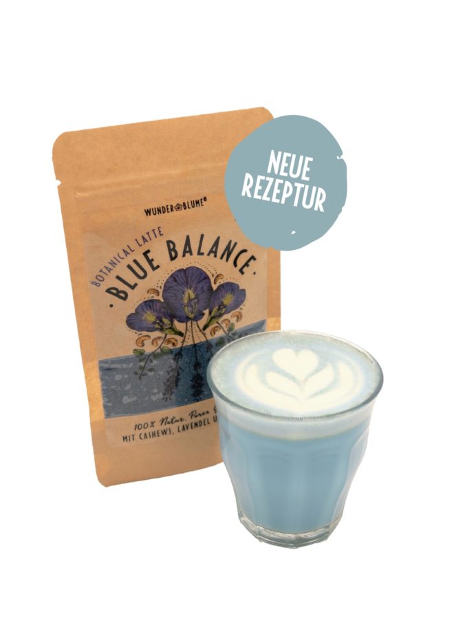 Blue Balance Latte-blaue spirulina-cashews-lavendel-weihrauch